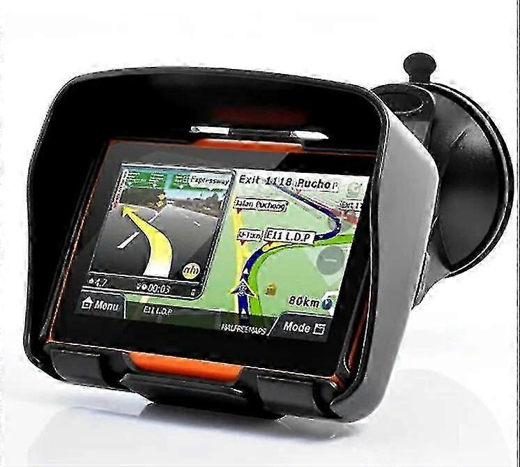 Justnavi 4.3インチポータブルオートバイバイクGPSナビゲーション防水モニターモトスクリーンIpx7内蔵アンテナナビゲーター無料地図