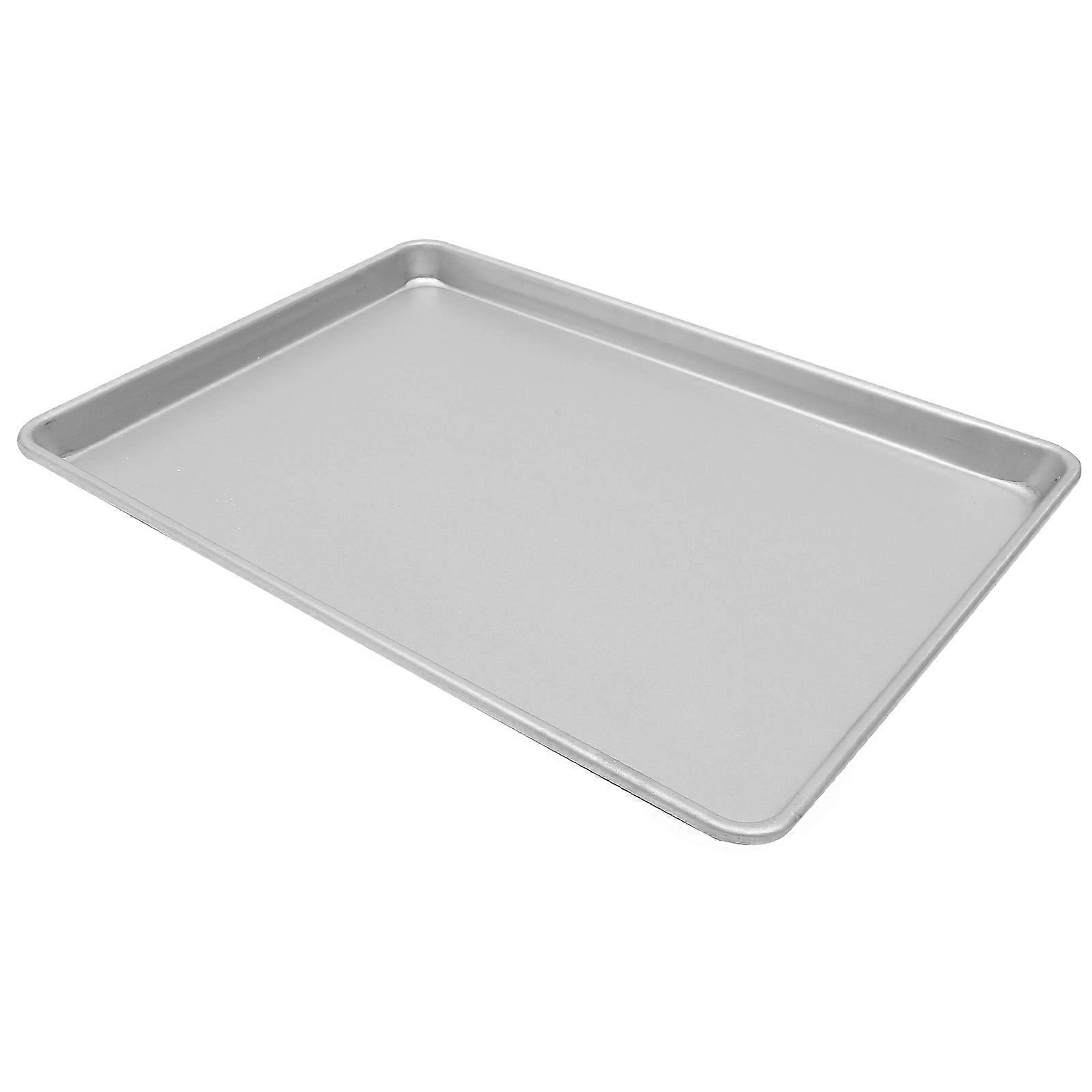 Toaster Oven Pan Aluminium Alloy Baking Sheet Rectangular Kitchen Gadget 45.00X33.00X2.50CM Non-stick 1Set