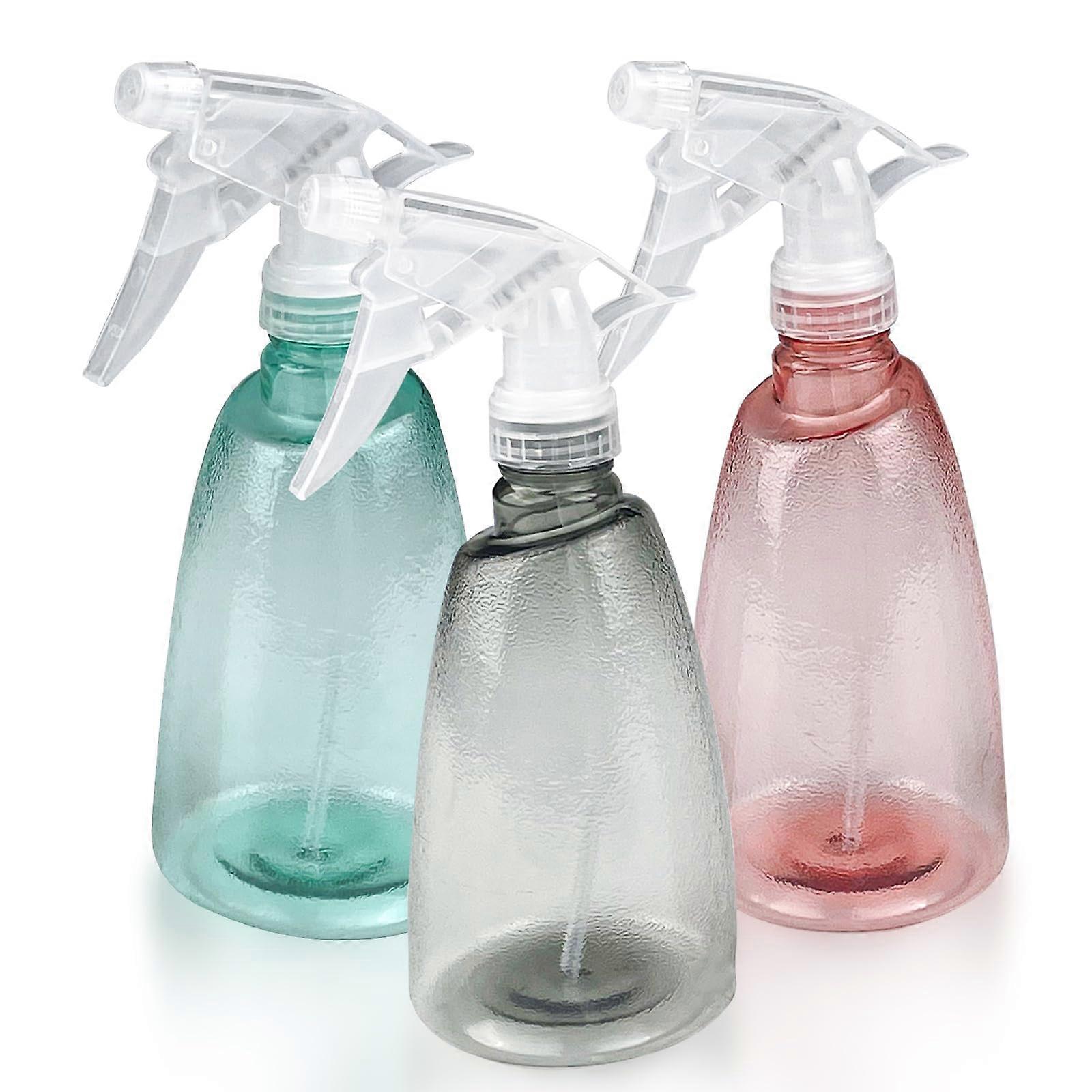 Pieces Empty Spray Bottle 500ml,Refillable Trigger Spray Bottle