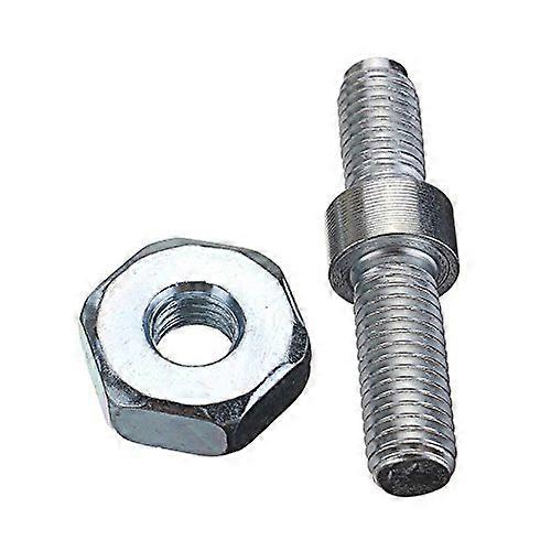 M7 Double Thread Screw Bolt with Hard Steel Hex Nuts for Stihl Chaaw