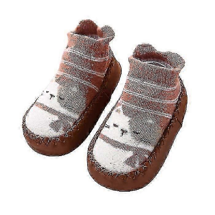 Baby Socks Toddler Chinelos Algodão Sapatos Quentes Soft Sole Non Slip