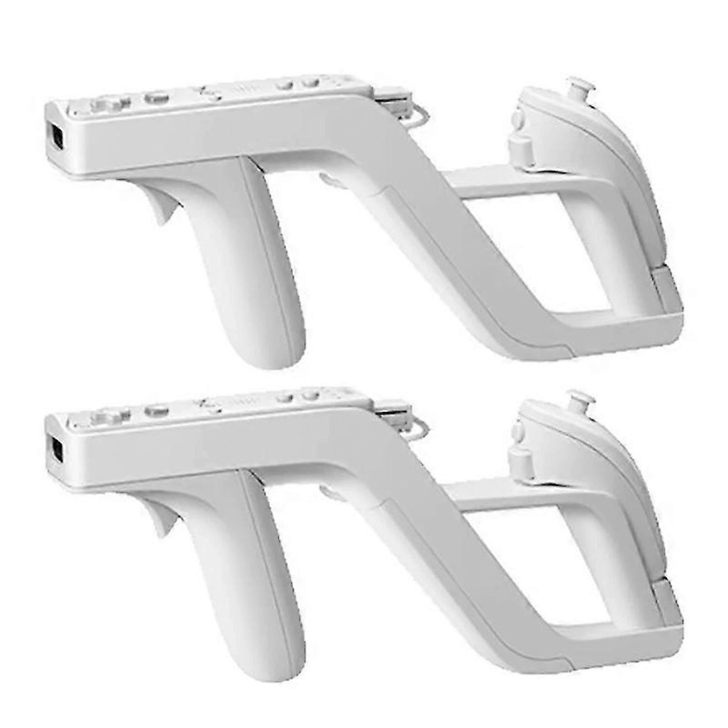 2PCS Zapper Game Holder for Nintendo Wii Remote Right Left Controller Wii Zapper Gaming Accessories