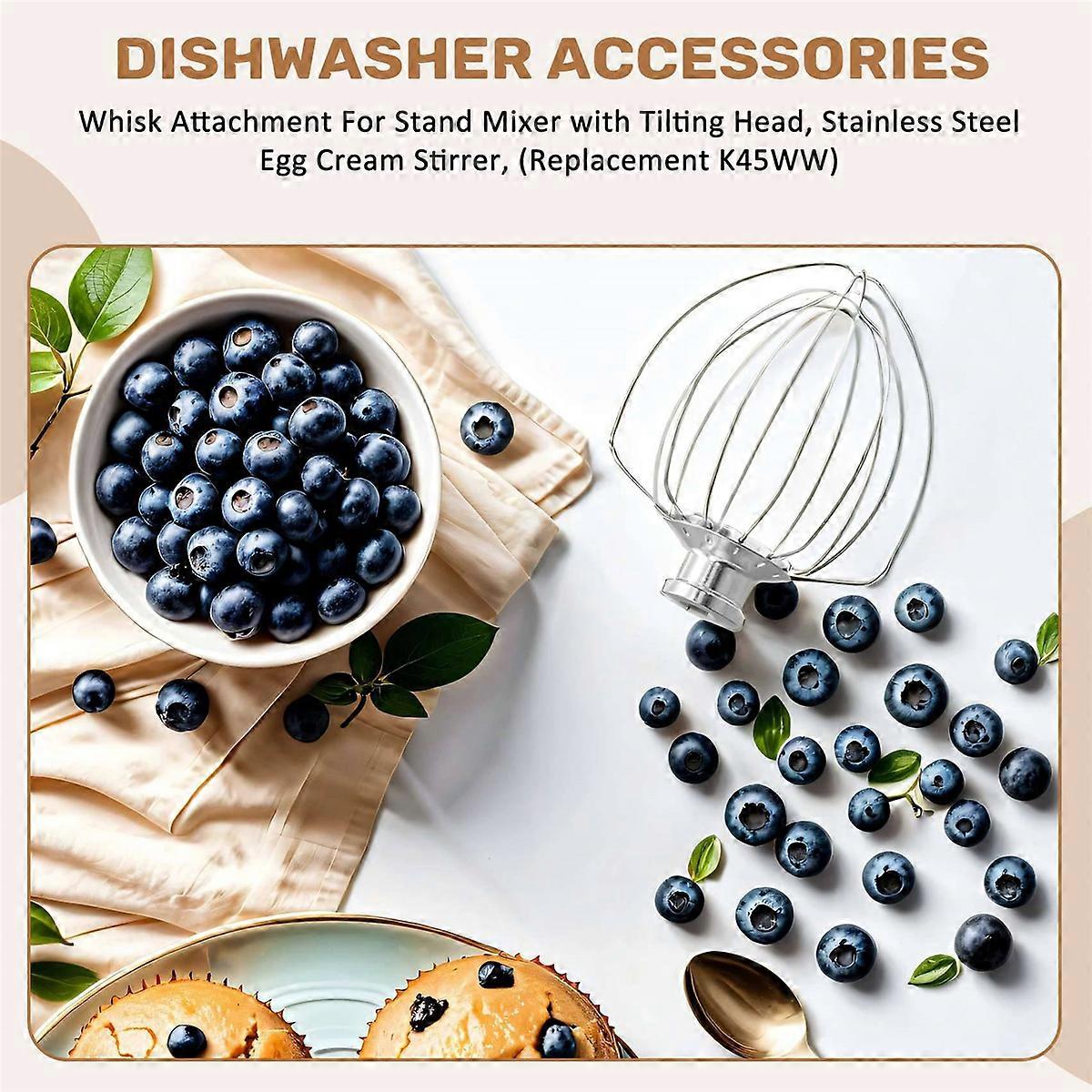 Whisk Attachment for Stand Mixer with Tilting Head