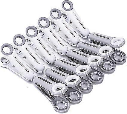 12-pack strong plastic clothespins, clothespins for laundry p