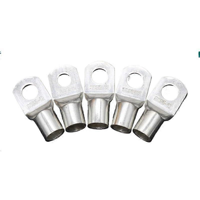 SC Type Wire Nose Terminal Copper SC35 SC50 SC70 SC95 Battery Block Lugs Hole Crimp DTGA Cable End Connector(SC3510,One Size)