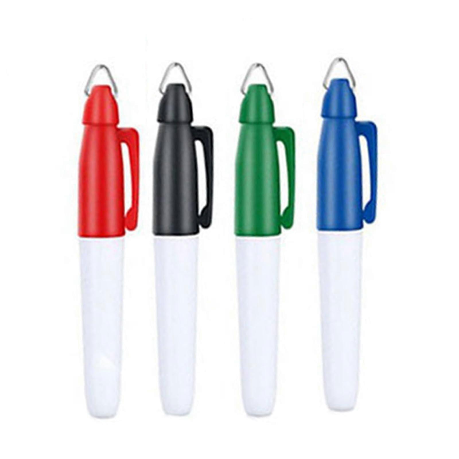 Three Line Markers Drawing Marking Alignment Tool Marking Templates Marking Sign Tool Ball Marker Pens Double Sided Clip Type Marker 4 Pens