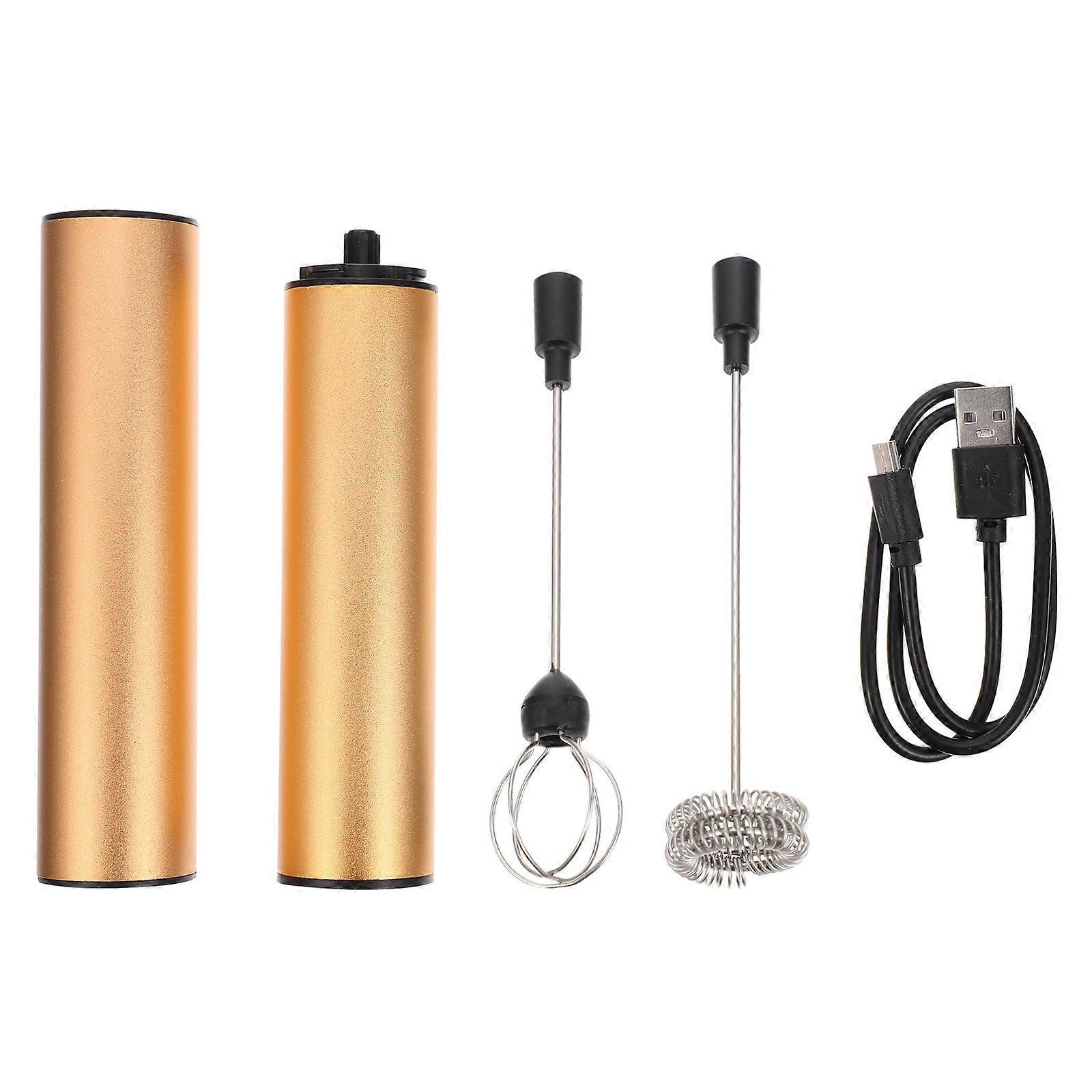 Coffee Stirrer Handheld Milk Frother ABS Material Kitchen Gadgets 25.8x3.3x3.3cm USB Charging 1Set