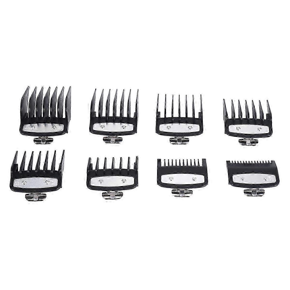 Für Wahl Haarschneider Guide Comb Cutting Limit Combs 8Pcs Set Standard Guards