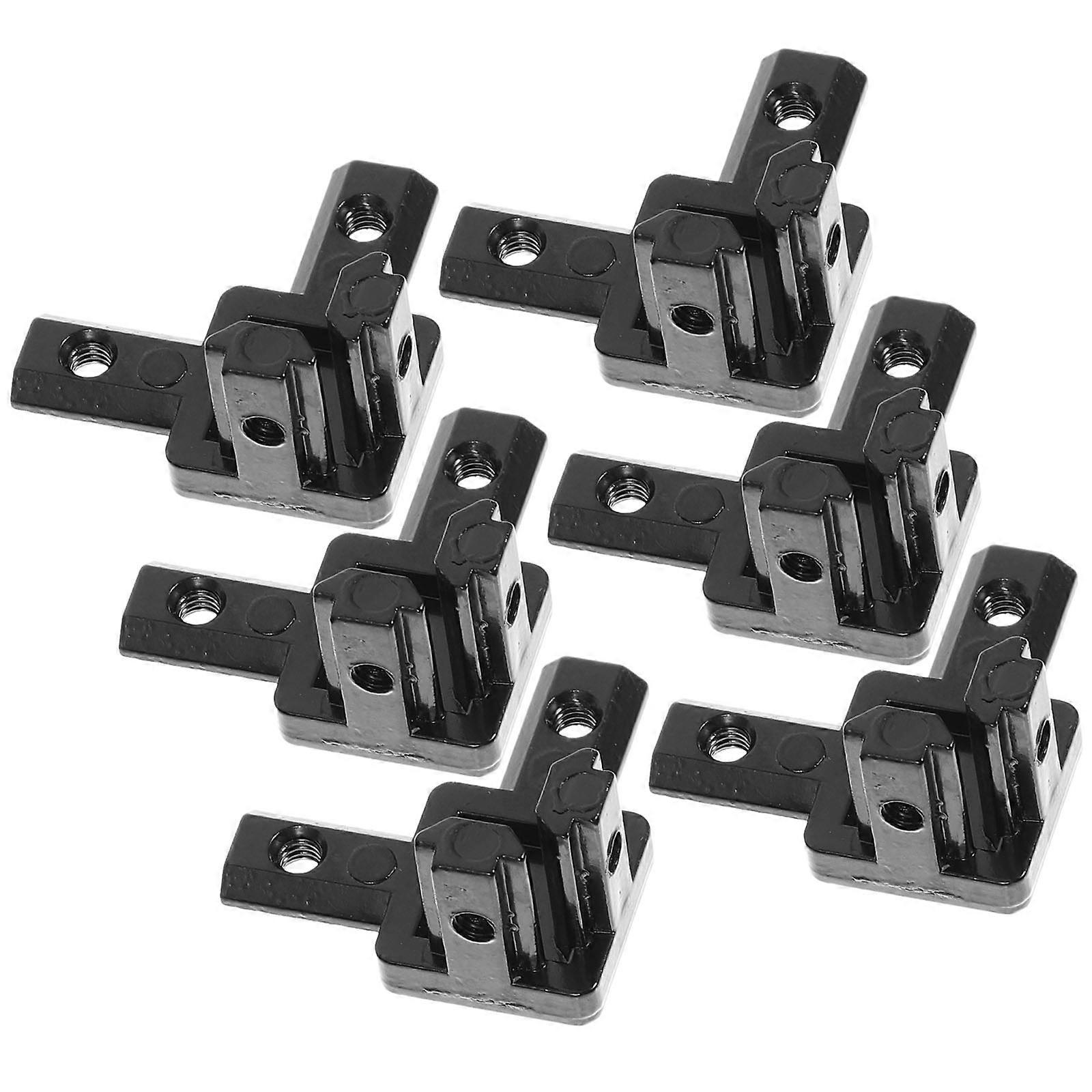 Aluminum Extrusion Profile Corner Bracket Concealed Connector 3-Way .4X3.4X1.9CM 6Pcs