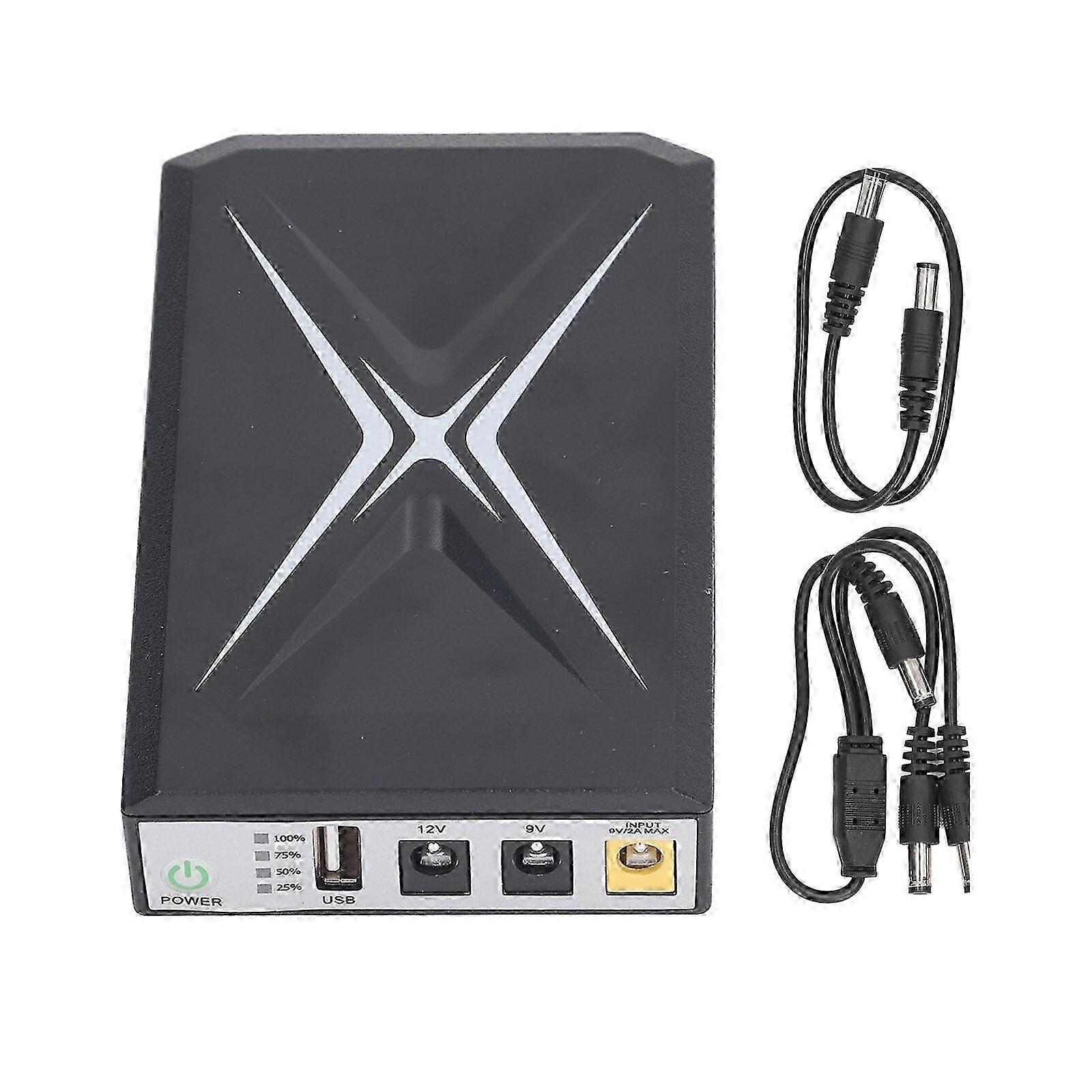 Mini-USV-Batterie-Backup 10400mAh Netzteil für Überwachungskamera-Router WiFi