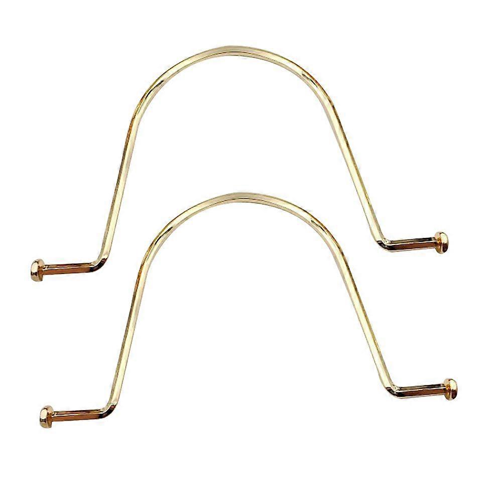 2pcs U Shape Handbag Handle Bag Accessories Handbag Handle Iron Bag Handle