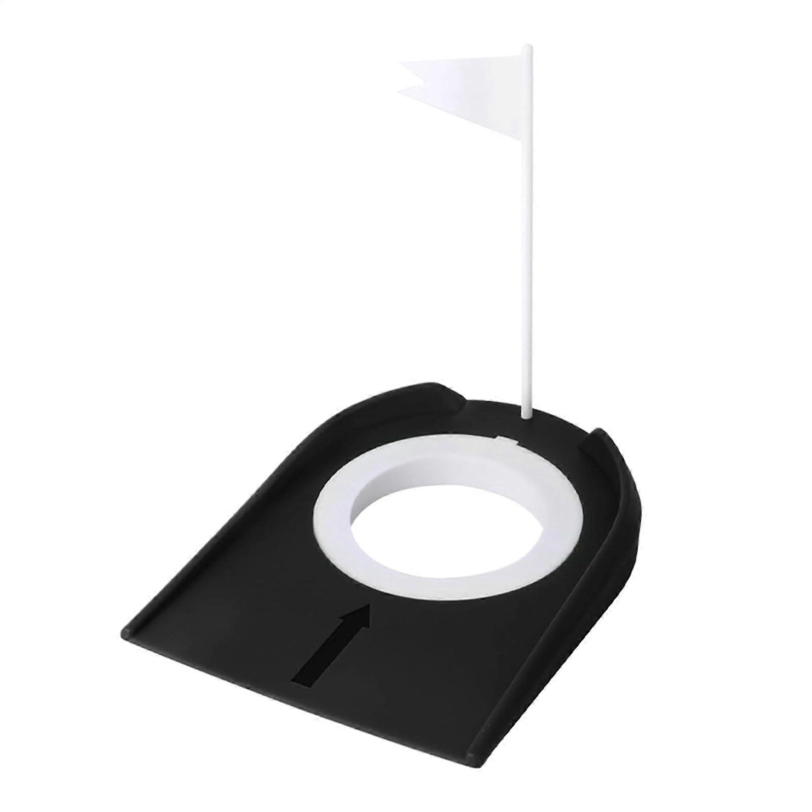 golf practice aid with flag for indoor greens, backyard Ref: 3731