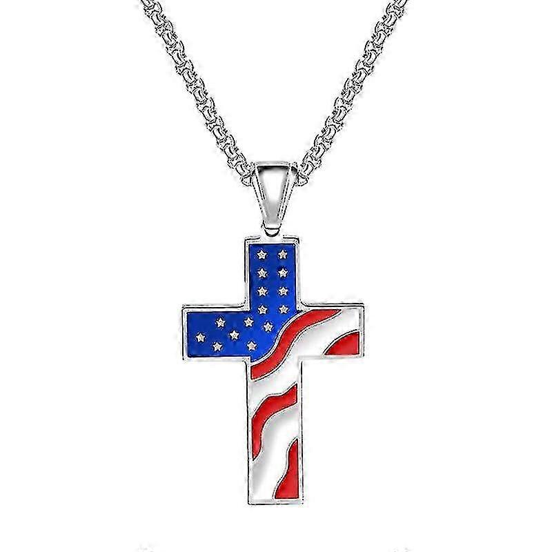 1pc Men's Cross Pendant