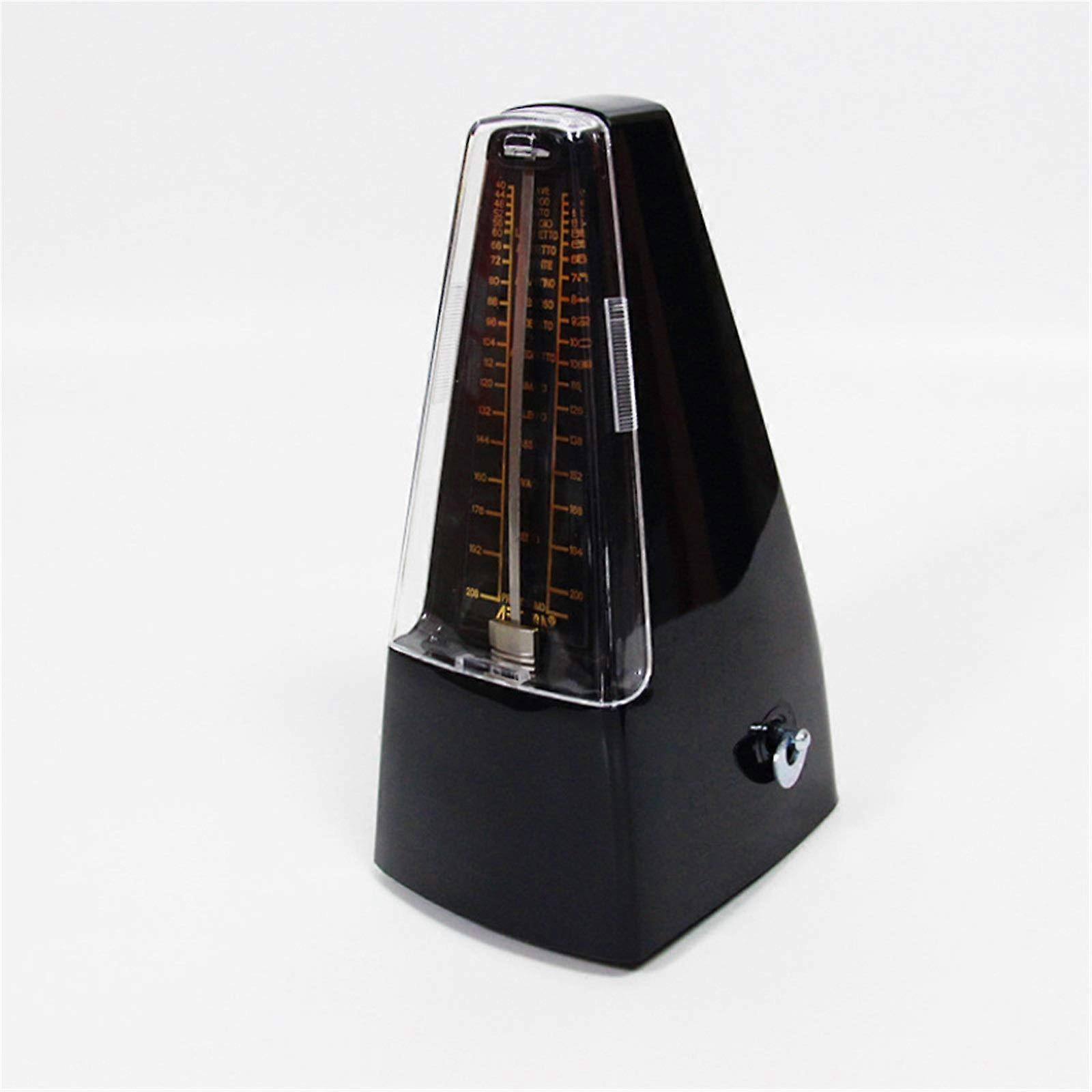 Mechanical Metronome Piano Guitar Guzheng Universal Metronome For Musical Instruments Black 20x9x12 cm