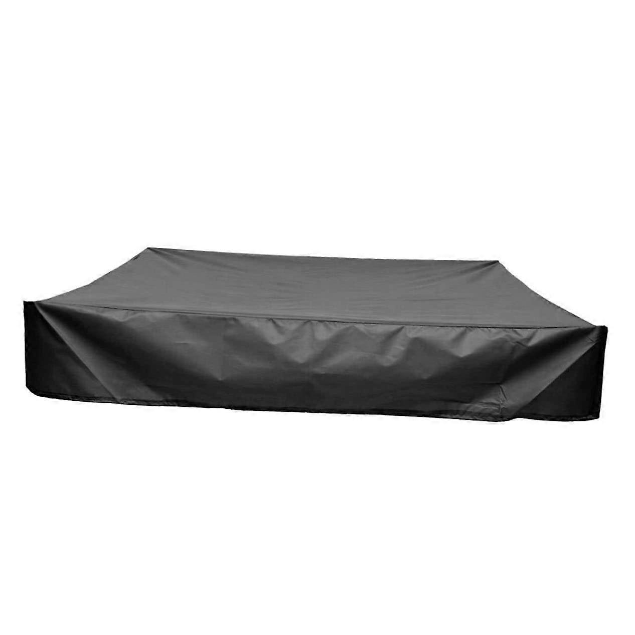 Bunker Cover, Bath Cover, Rain Cover for Pools, Square Pool Cover with Drawstring, Oxford Fabric, 120X120CM