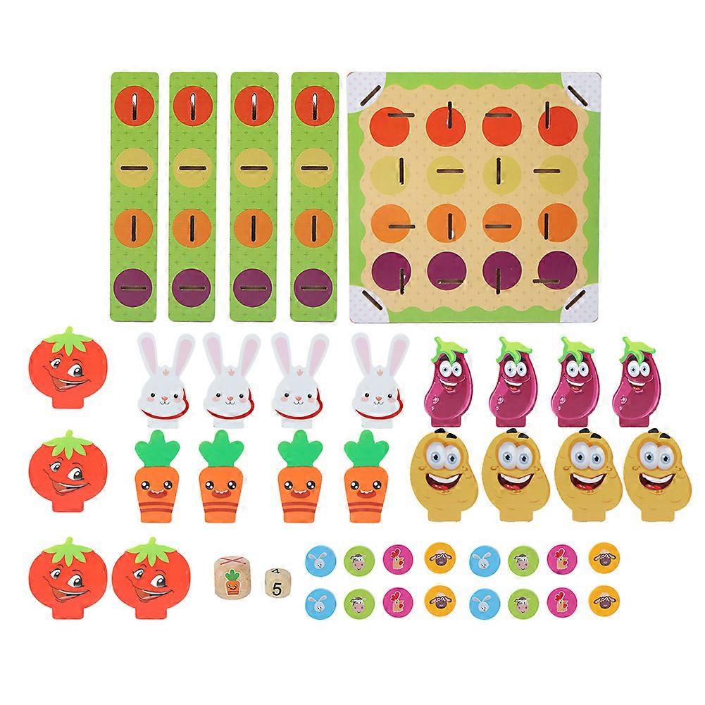 Child Double-Sided Kid Flying Chess Memory Game Interactive Desktop Puzzle Toy