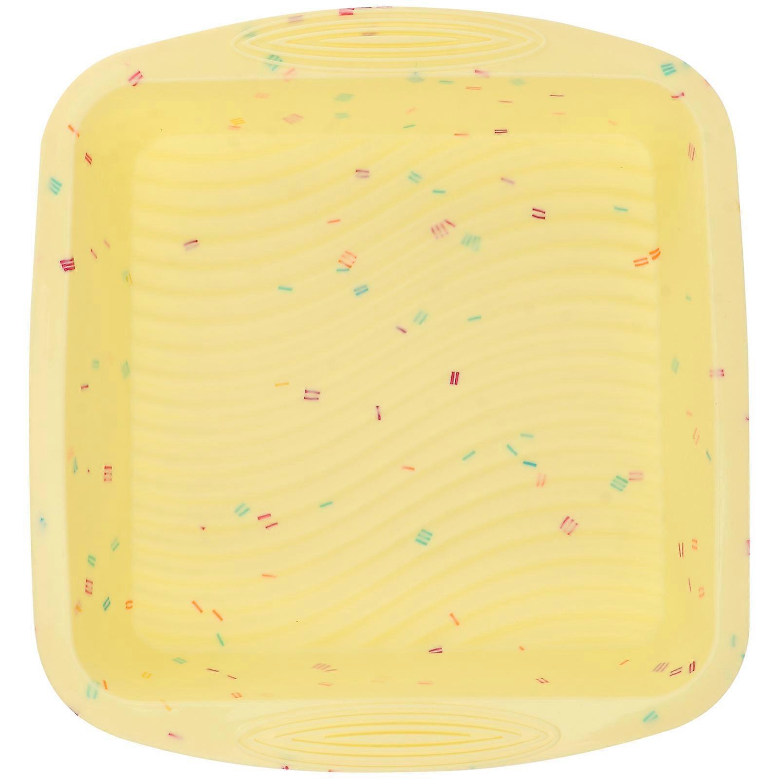 Square Silicone Bread Mold Non Stick Baking Tray for Toast, Yellow Cake & Bread Easy Release Pan for Home and Restaurant Kitchens