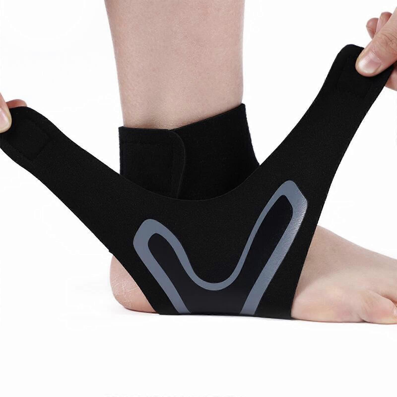 2 Pack Ankle Support Brace with Extra Strap for Joint Stability and Foot Injury Recovery