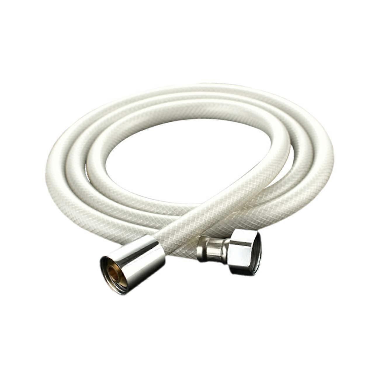 15 PVC Shower Hose for Spray Head, Thick-Walled, Flexible Bathroom Connection Tube, Ideal for Bathtubs and Shower Systems