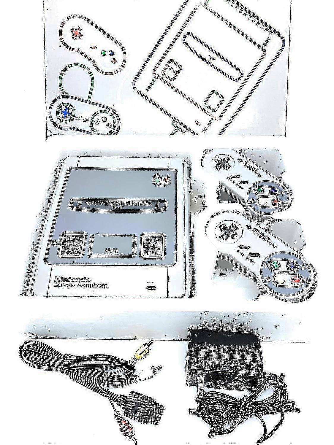 Herní konzole Super Famicom, importovaný videoherní systém
