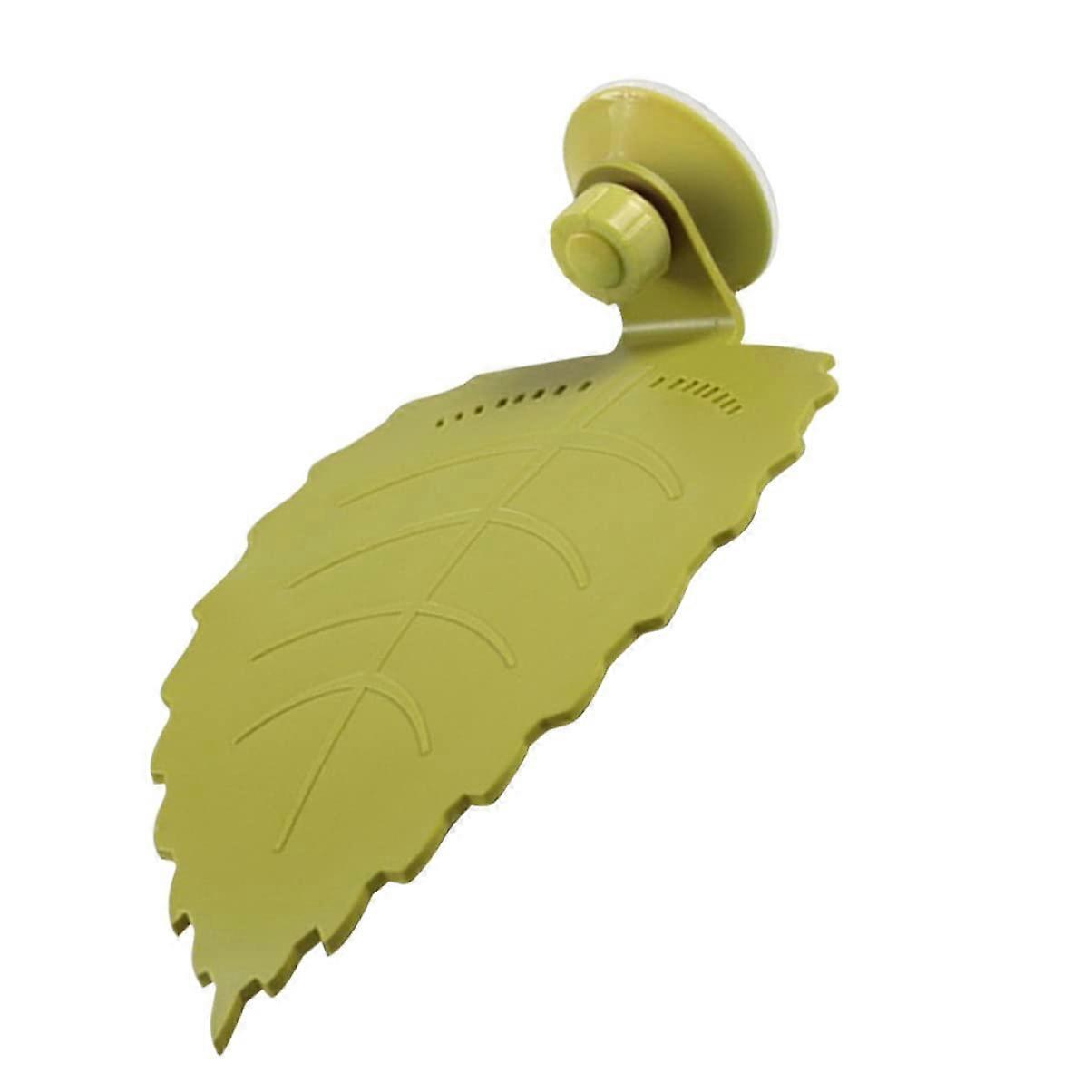 Turtle Climbing Platform Leaf-Shaped, Size S, Durable Eco-Friendly Aquarium Ramp For Habitat Enrichment