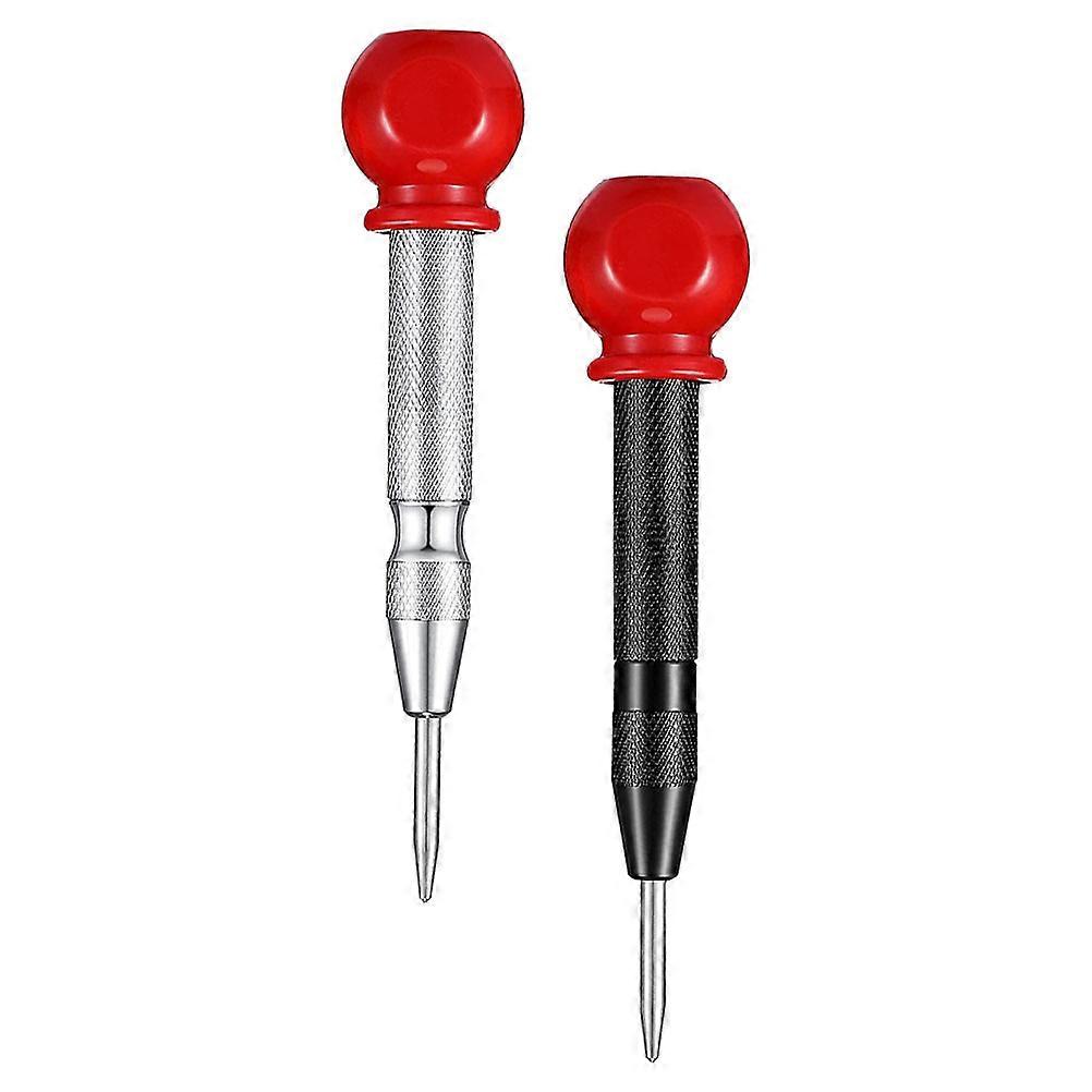 Steel Center Punch Supply Position Checking Metal Marking Safety Emergency Car Owners 2Pcs