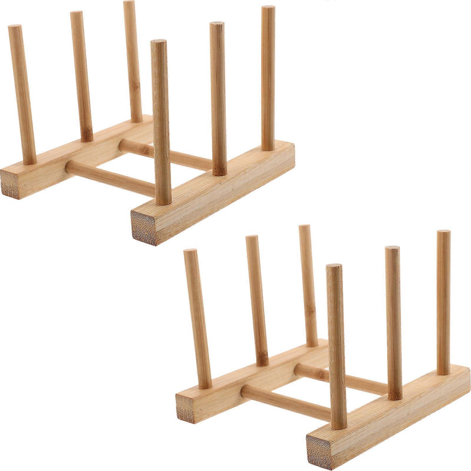 Bottle Drying Stand for Home Use Synthetic Material Trapezoidal Shape 14X12X10CM 2Pcs
