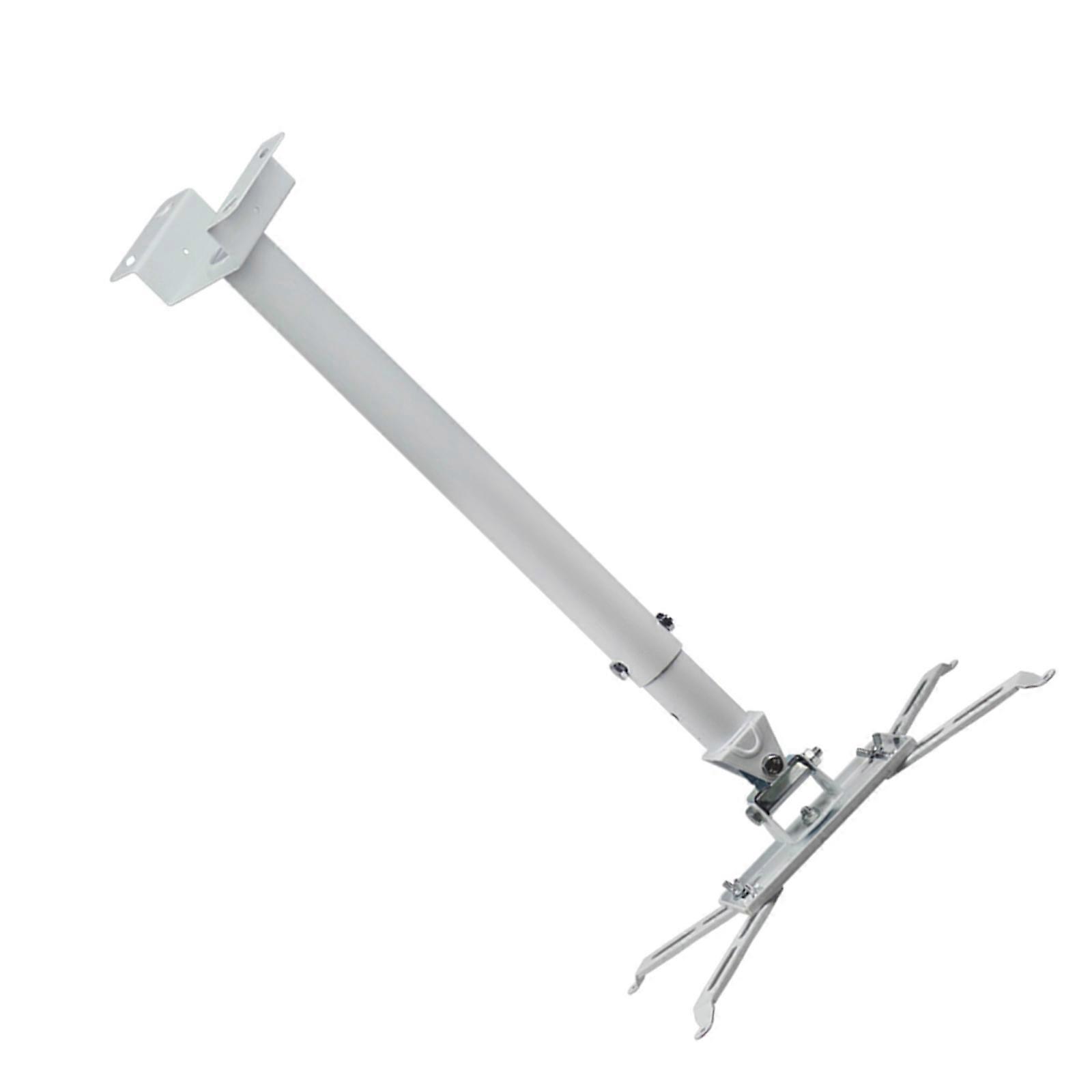 Ceiling Projector Mount Bracket with 360 Degree Rotation and Adjustable Height for Flexible Home or Office Use Multicolor