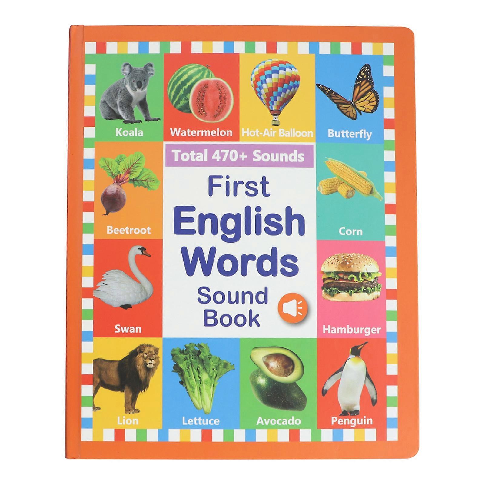 First English Sound Toy Educational Talkings Books for Kids To Learn Present for Kids Children