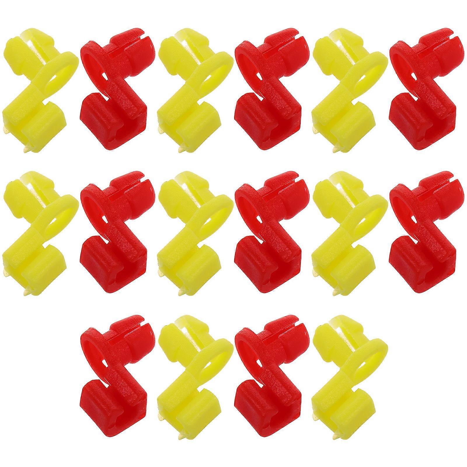 20PCS Tailgate Handle Clips Plastic Rod Retainer Replacement for Car Door Lock Compatible with Left Right Side Lightweight Truck Accessories Auto