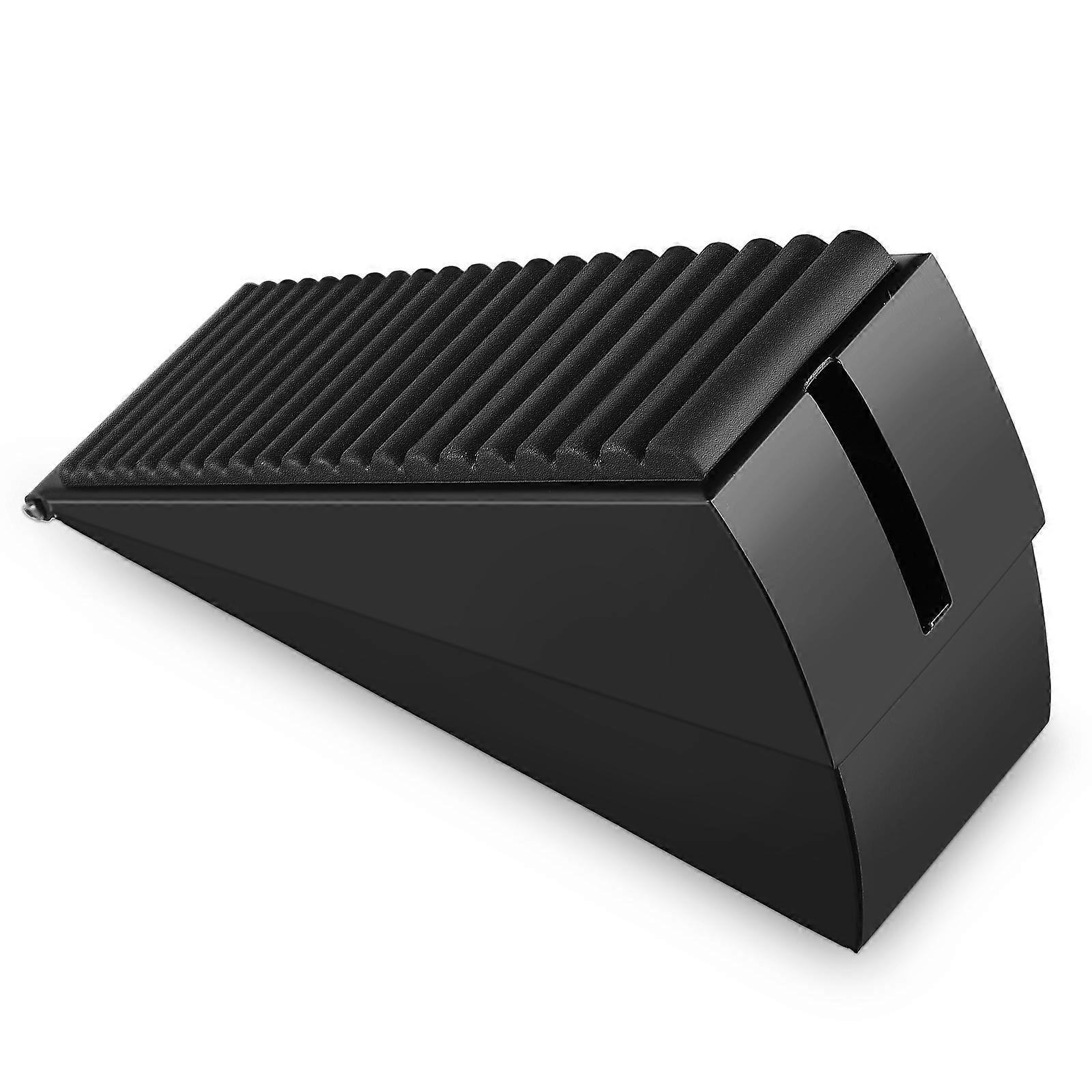 Spring Loaded Heavy Duty Door Wedge Stopper for Ventilation and Security Use