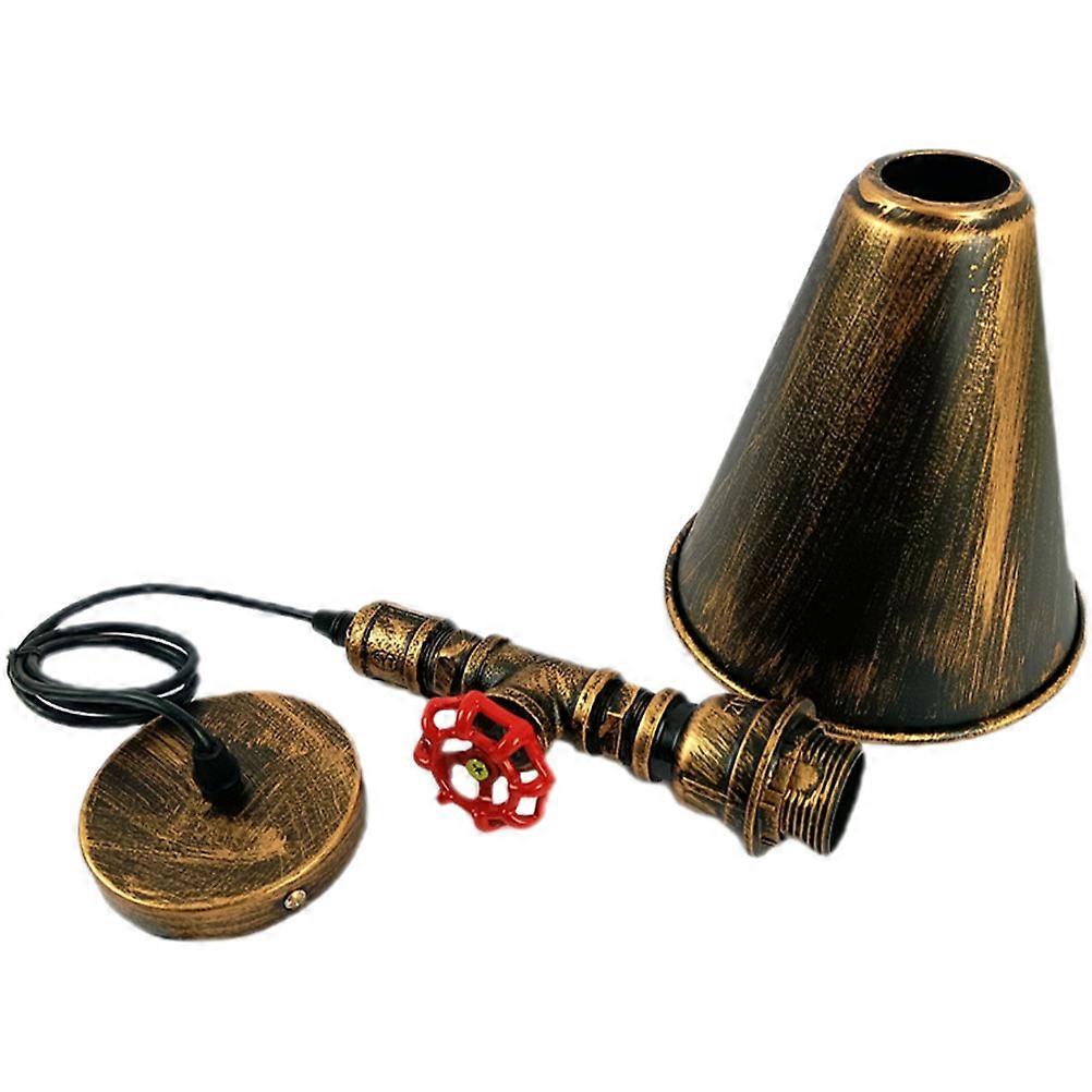 Light Fixture Industrial Style Retro Pendant Light For Hotel 37x18cm Iron Decorative 1Pcs