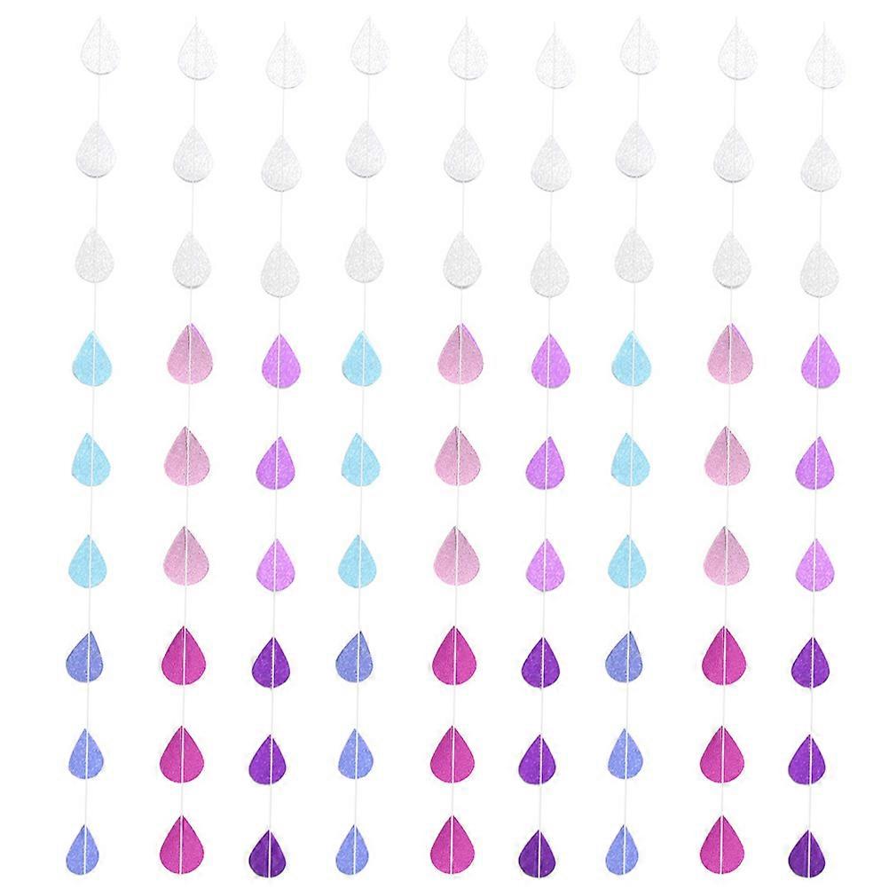 It looks like you're referring to a product listing or search query for **decorative hanging garlands** that resemble **water drops** or