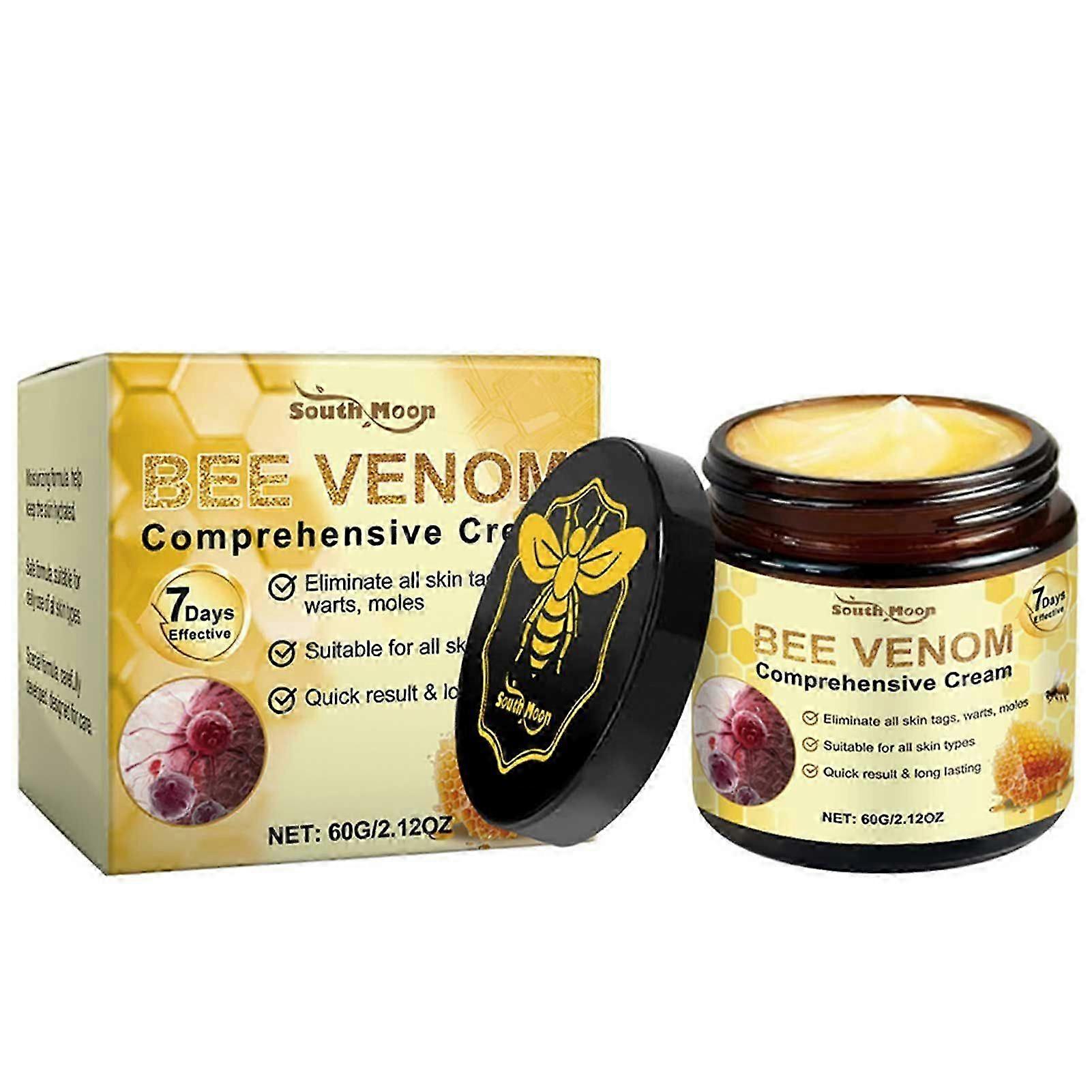 ビーベノム コンプリヘンシブクリーム、イボ対策でシミを軽減、2025年新登場、すべての肌タイプに使えるビーベノムスキンケアトリートメントクリーム