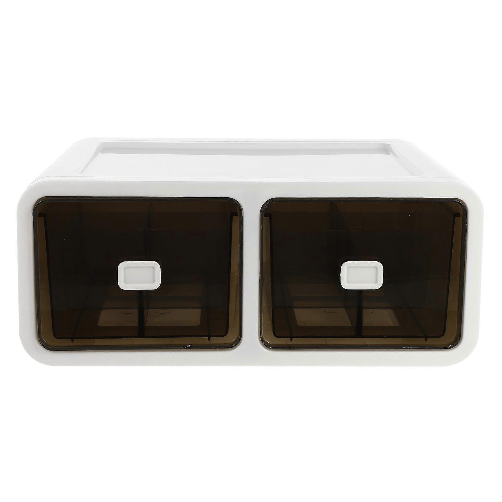 Schrank Organizer Box Rechteckiges Design Erwachsene Schrank Organisation Verschleißfest 1Set