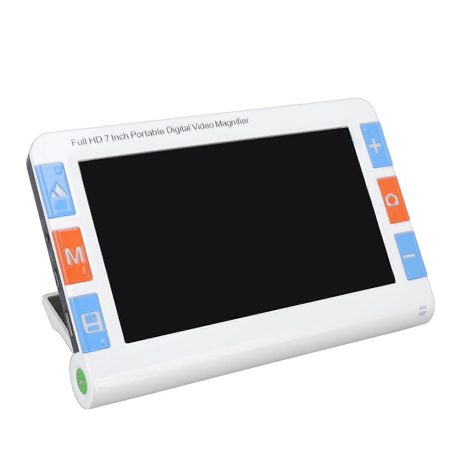 Loupe numérique 7,0 pouces autofocus portable Double objectif Grossissement 2X à 32X 26 modes de couleur Aides à la lecture