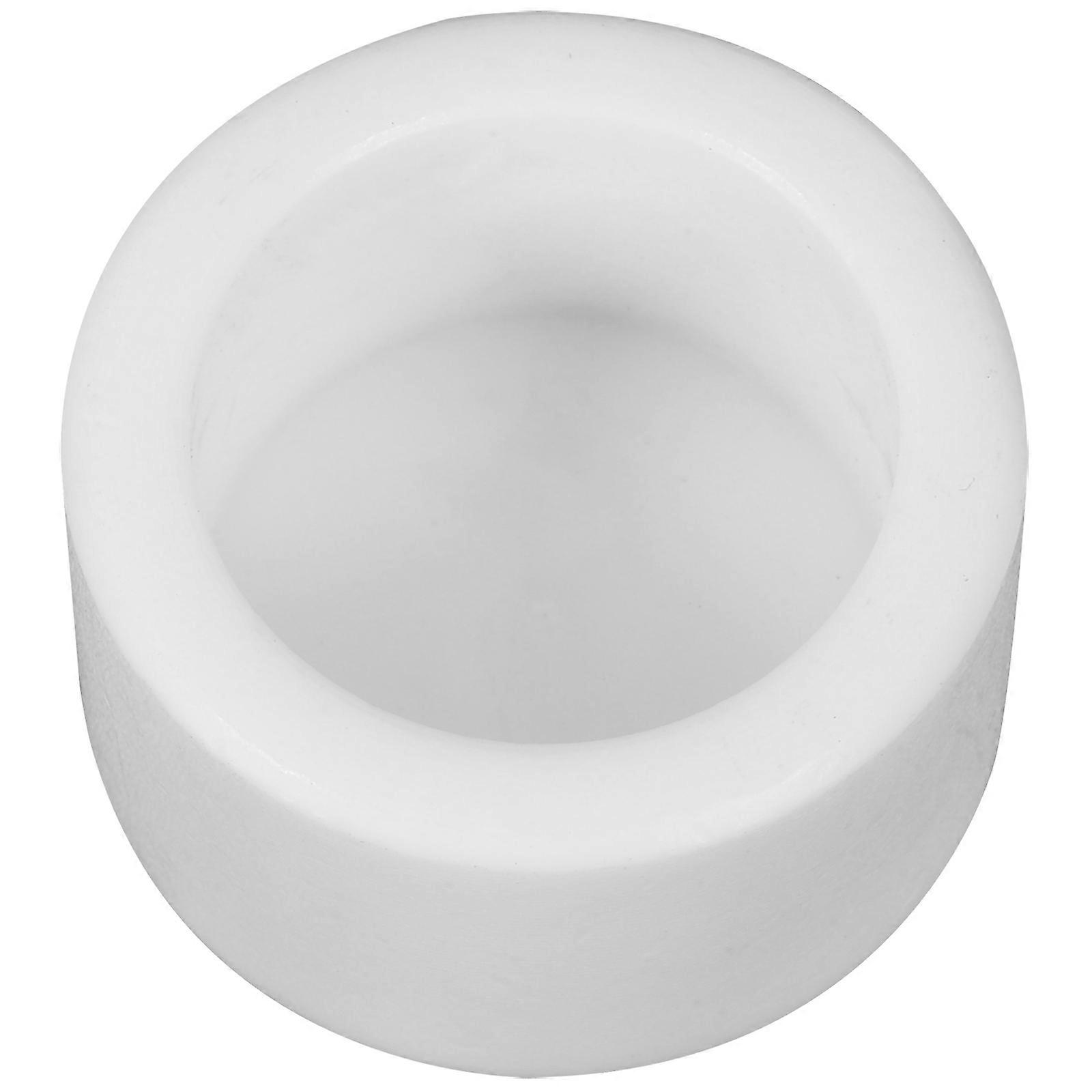 PTFE Evaporation Dish for Lab Use White Color Resistant to Corrosion 100mm