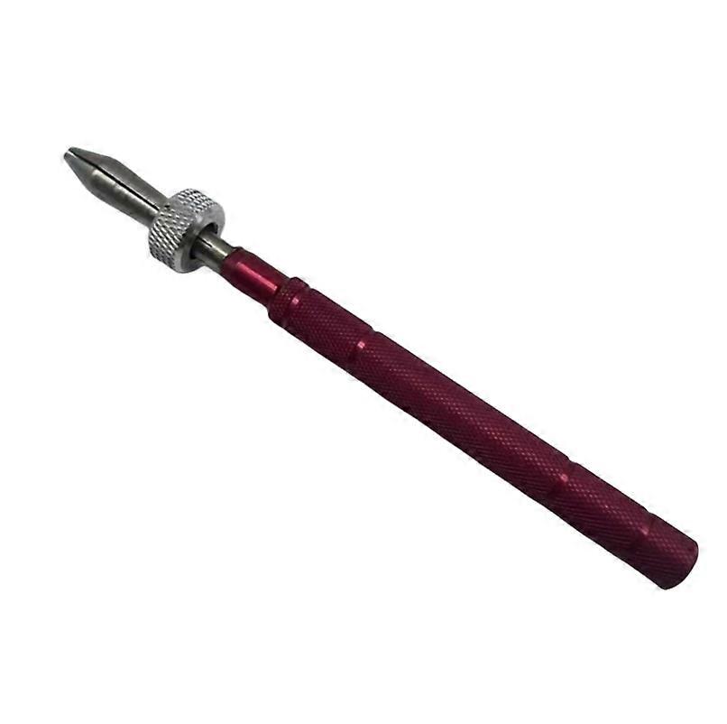 Chuck Key Lock Chuck Clamp Holder Clamp Cable Tip Handle Crown Holder Push-Pull Repair Tool for Watch ( With Hole)