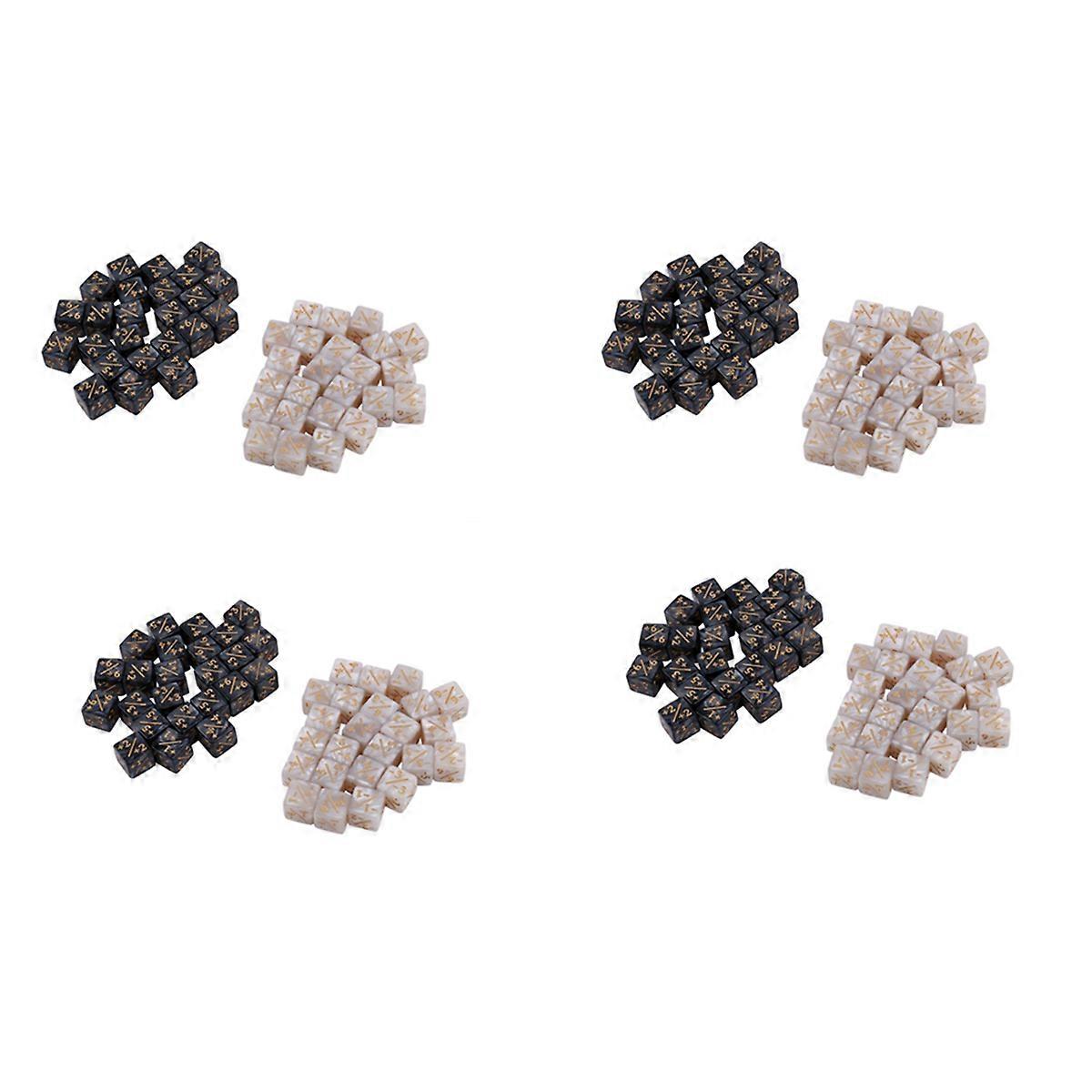 192 Pieces 16mm Dice Counters Token Dice Loyalty Dice D6 Dice Space for ,,Card Gamings