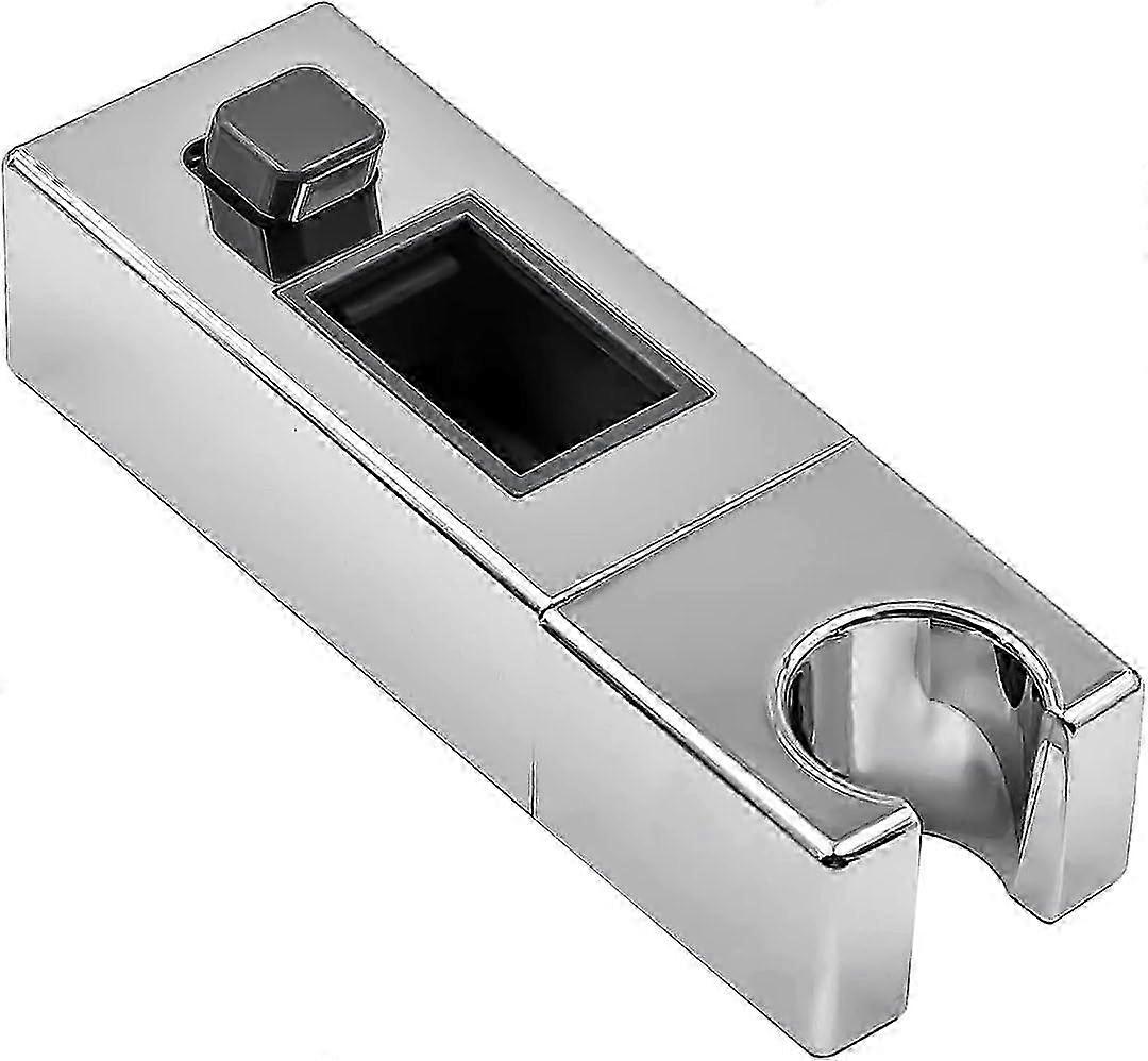 Shower Head Holder Adjustable Square Slider Bar Handset Bracket Bathroom Wall Mounted Clamp Replacement for Fits Slide Bar-30*18mm