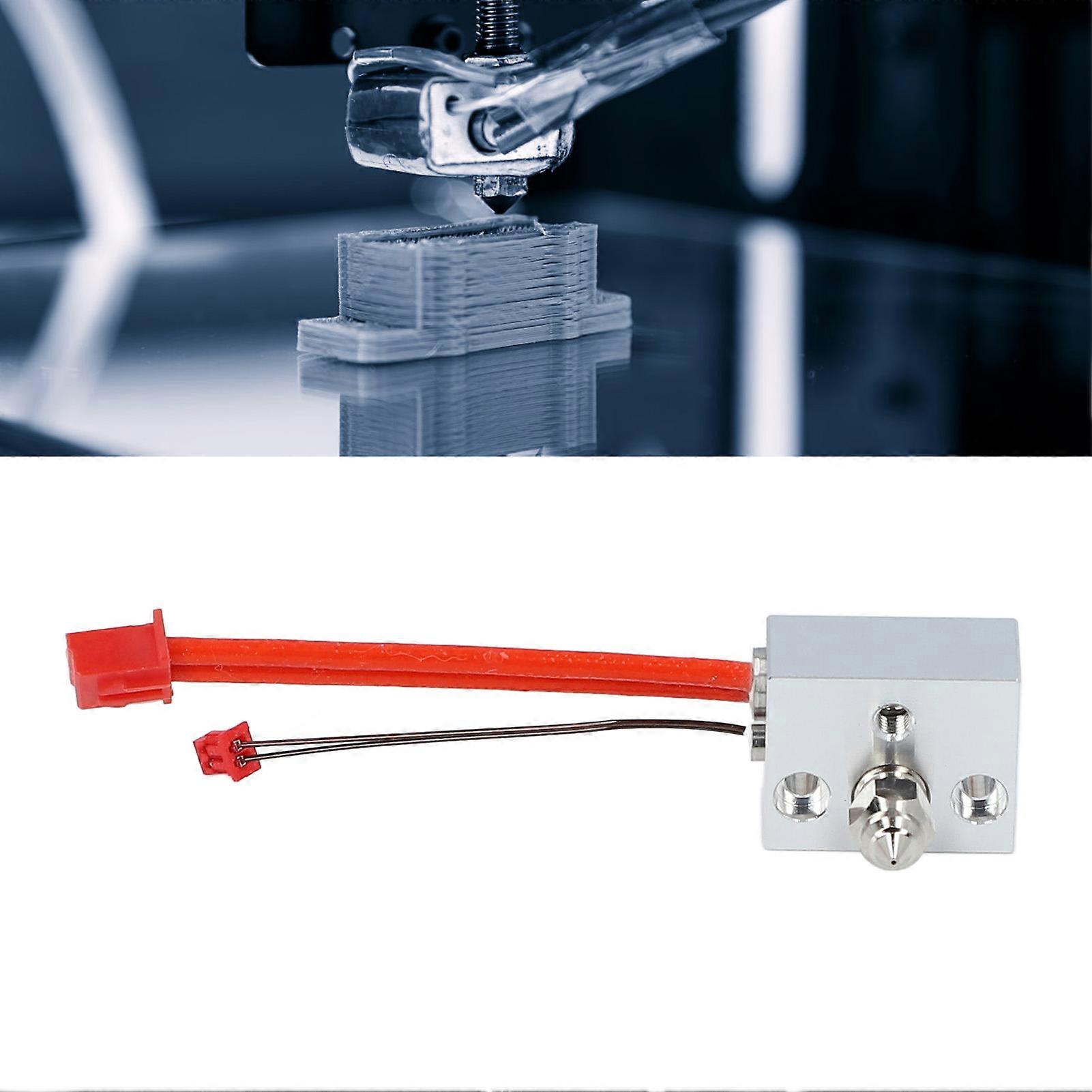 Hotend Upgrade Kit Bimetallic Heatbreak with 4Pcs 0.4MM Nozzles 300℃ High Temp Printing Set for Ender 3 S1 S1 Pro