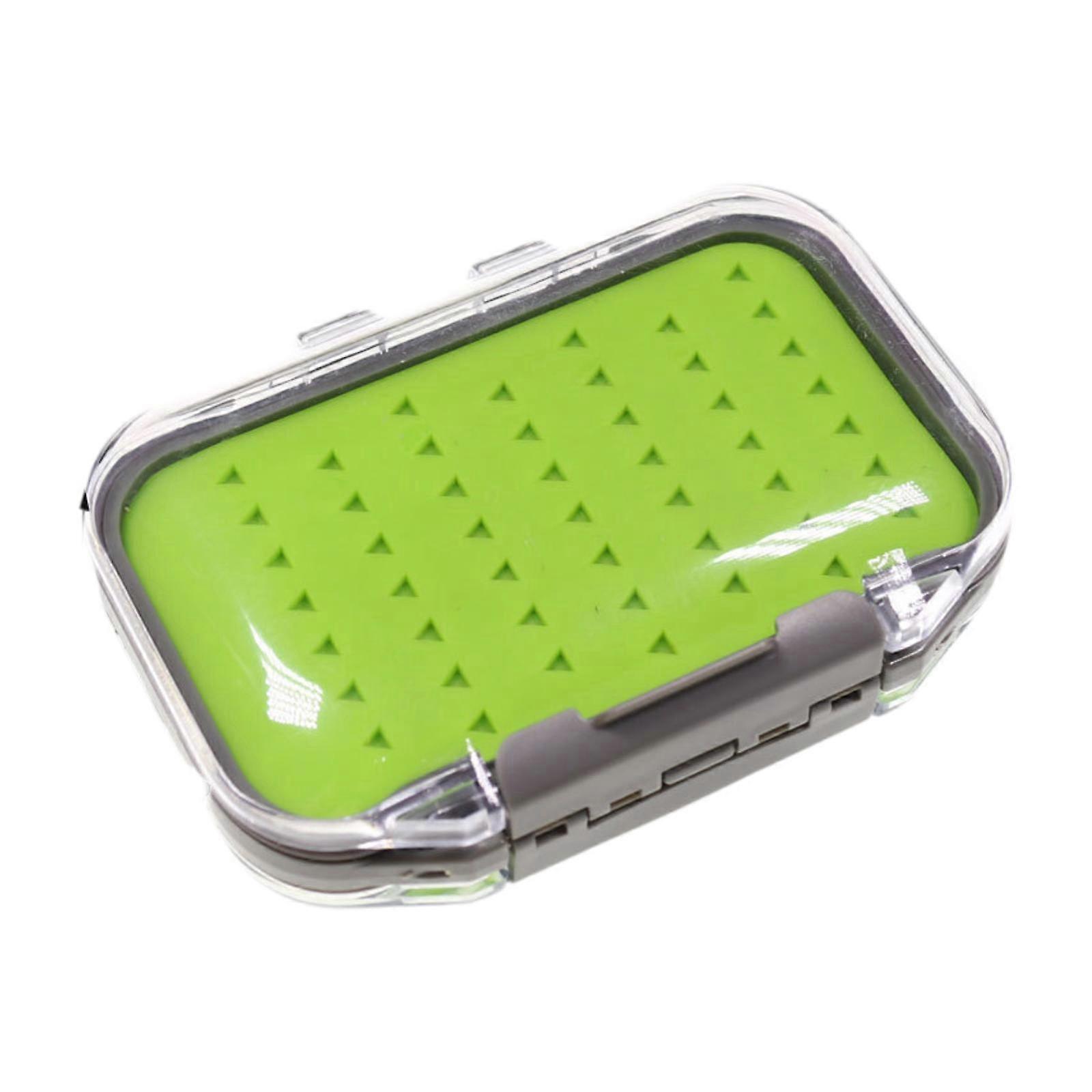 Fly Box Waterproof Compact Storage Container Easy Grip Lightweight Transparent