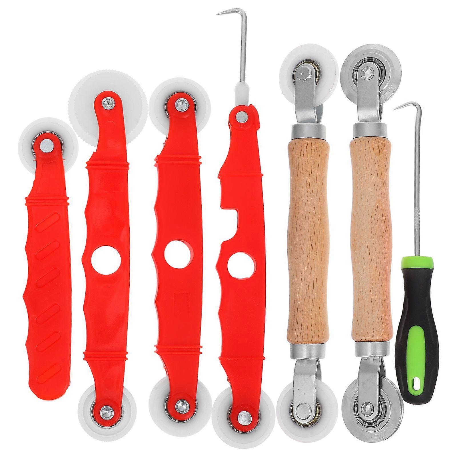 1 Set Screen Repair Kit for Window Door Screen Replacement Mesh Screen Installing Rolling Tool for Home Improvement DIY Projects