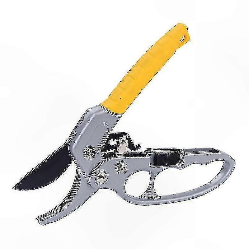 Garden Hedge Shears with 20cm Anvil and Ratchet Mechanism for Branch Cutting up to 20mm Thickness Xxf