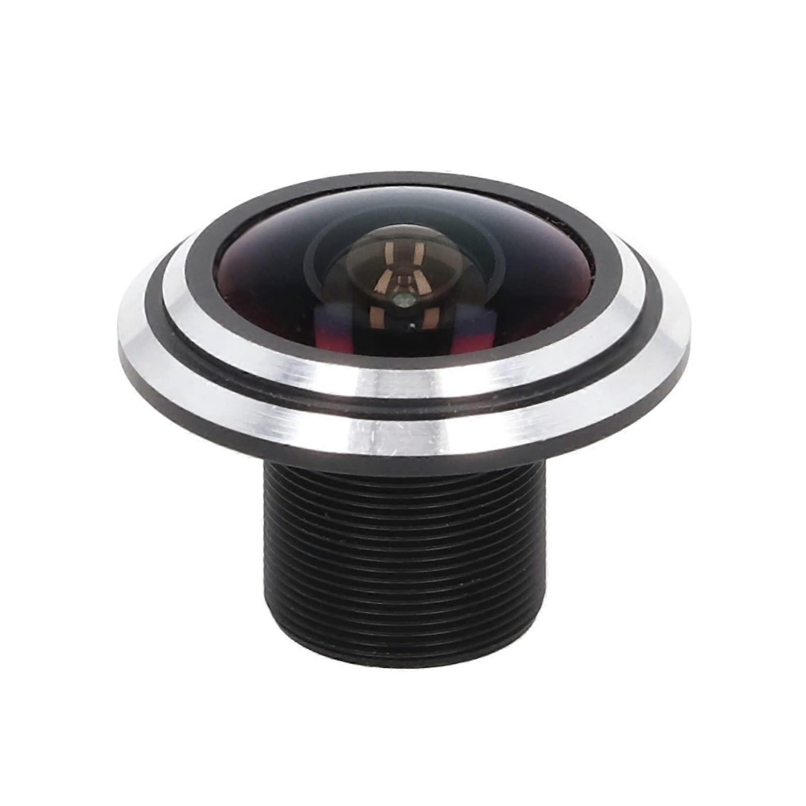 M12xP0.5-6g Fisheye Lens 1.8mm Focal Length 5MP High Resolution Aluminium Alloy Fixed Aperture Camera Lens