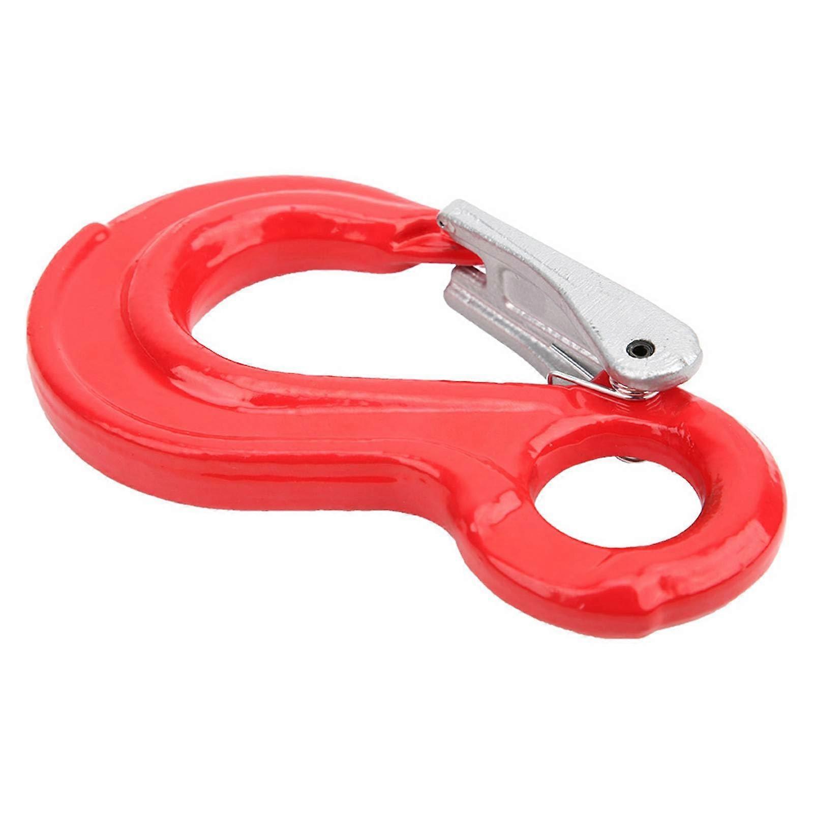 Kranhaken 2T Hubstrich Steel Hook With Safety Block According To Tytalunek For Heavy Lifting Projects