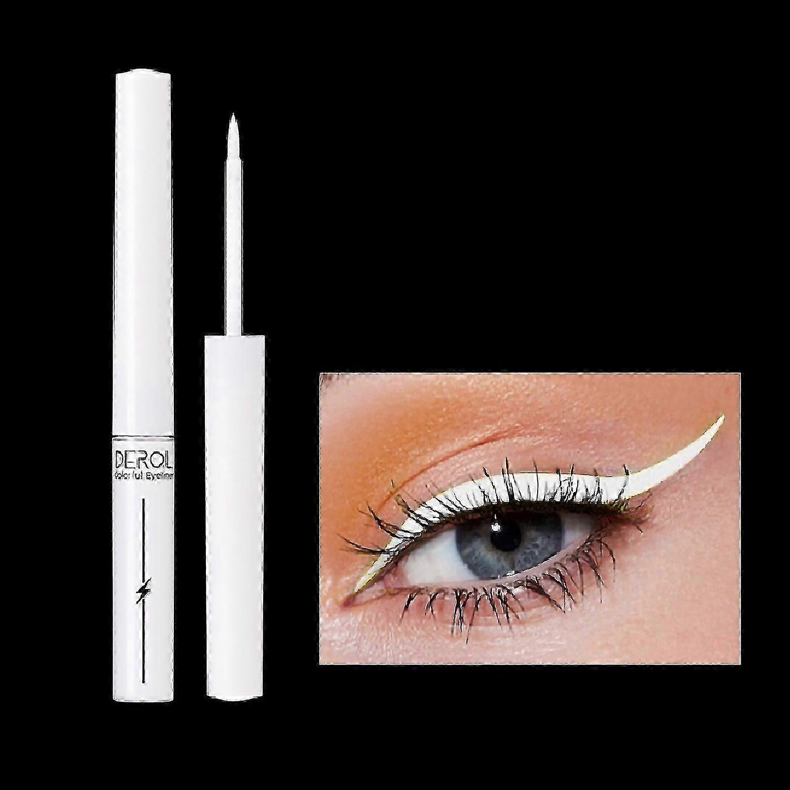 Fluorescent Eyeliner Quick-Drying Water-Soluble Color Luminous Fluo...