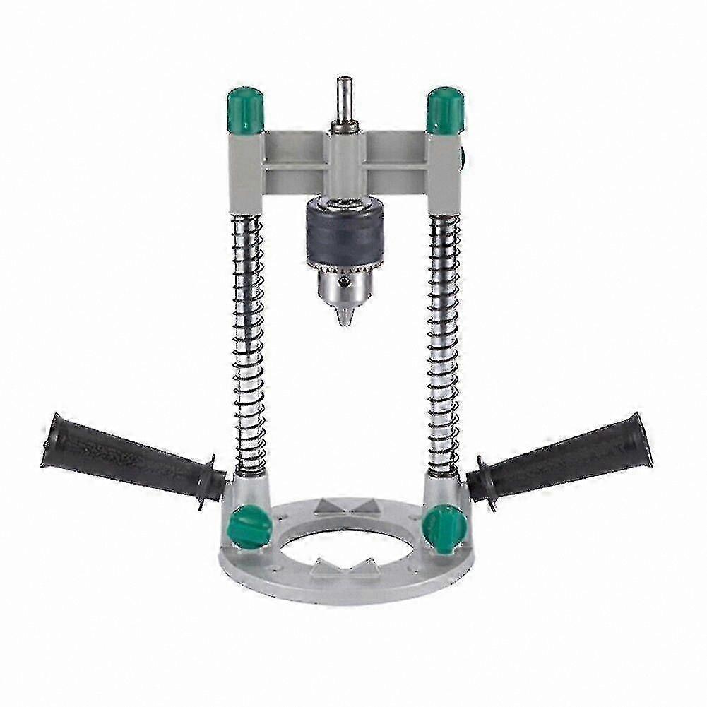 Adjustable Angle Drill Guide for Power Tools, Silver, 1pc