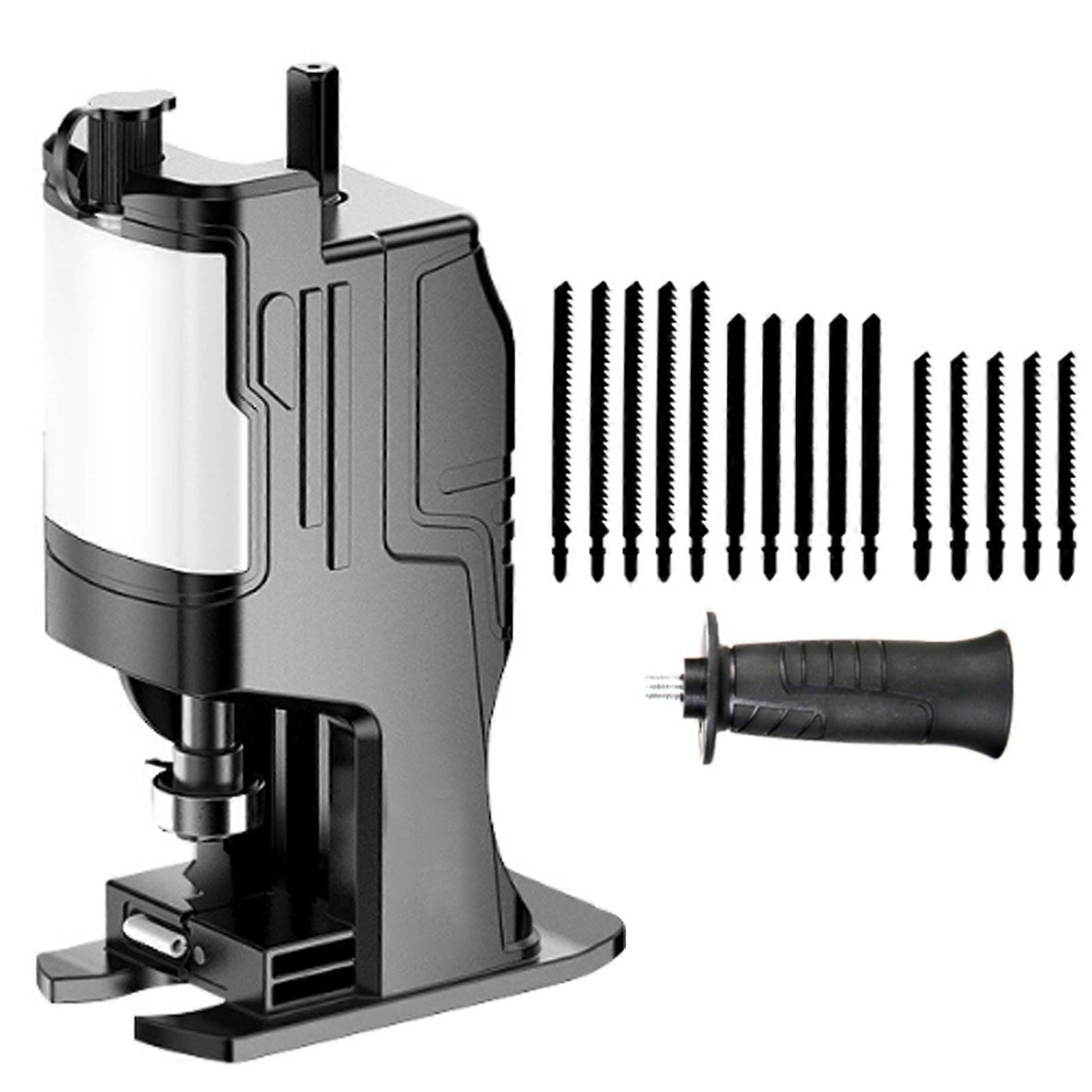 Electric Handheld Reciprocating Saw 155x94x54mm with 3-15 Blades