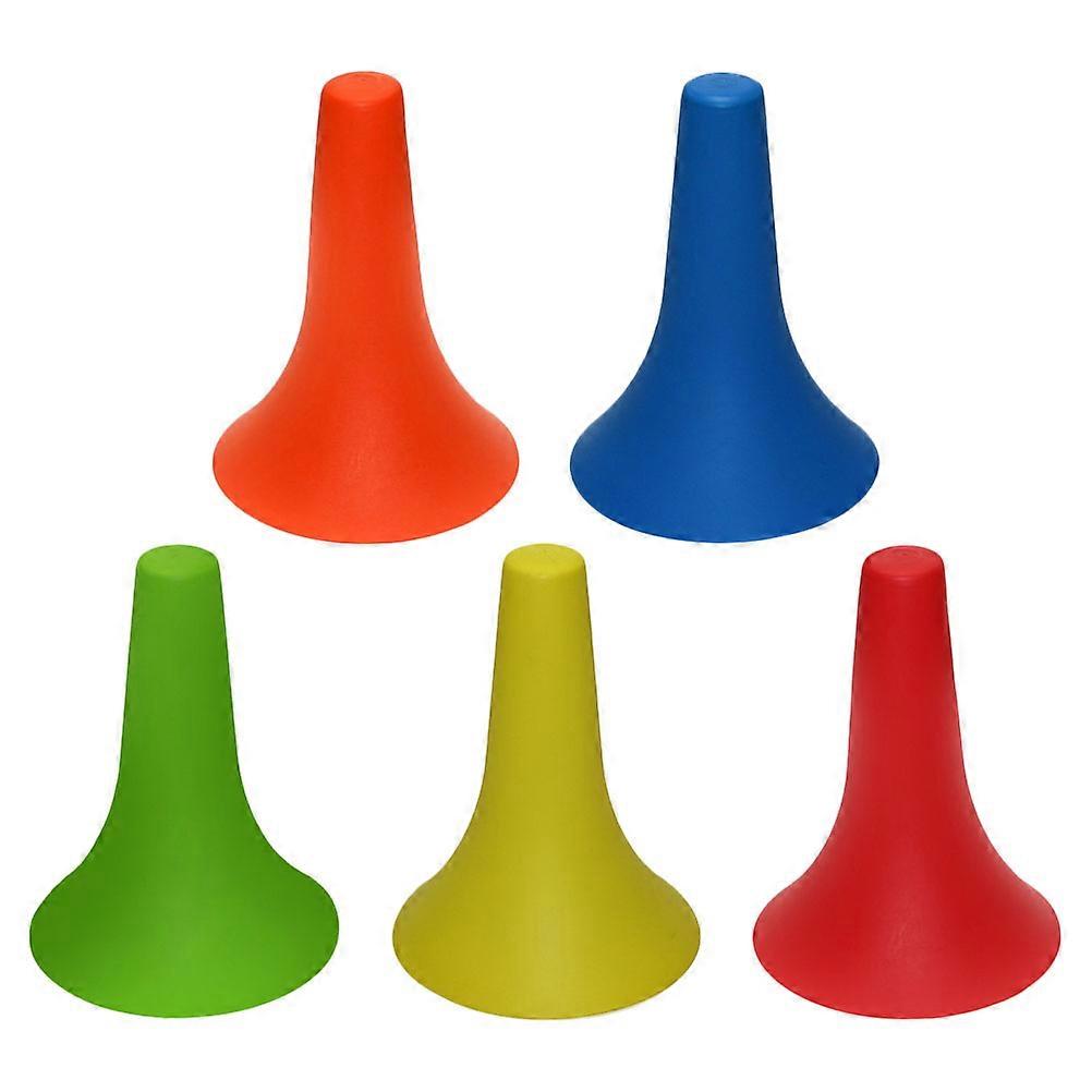 Assorted Color Football Training Tools with PE Material for Outdoor 5Pcs